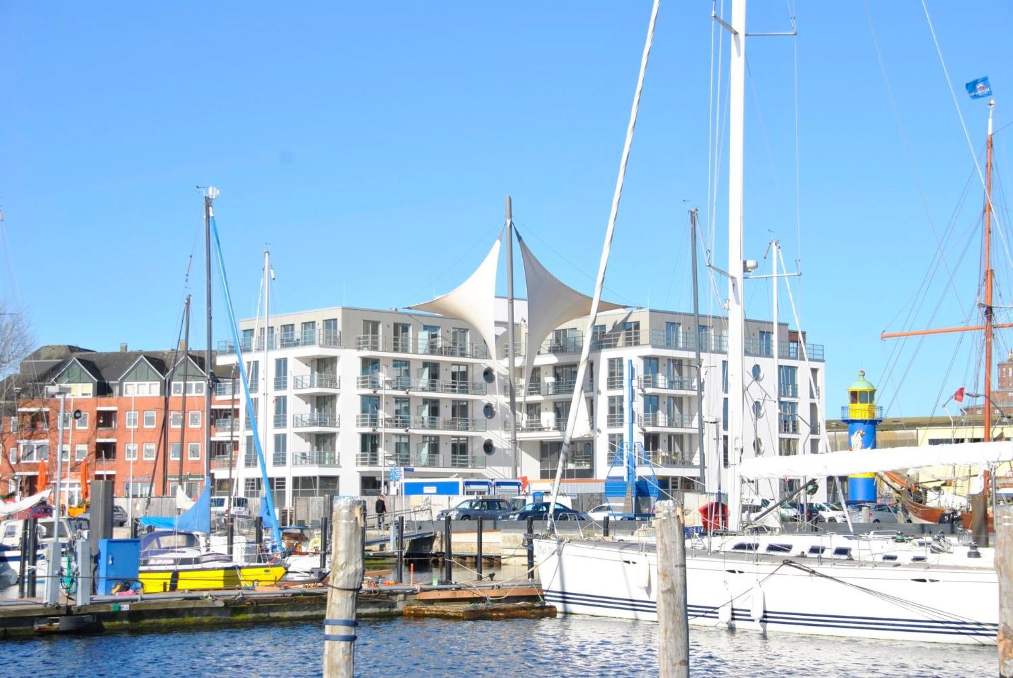 Apartment 42 "Segler", Mit Sauna, Blickrichtung Offene See Eckernförde Eksteriør billede