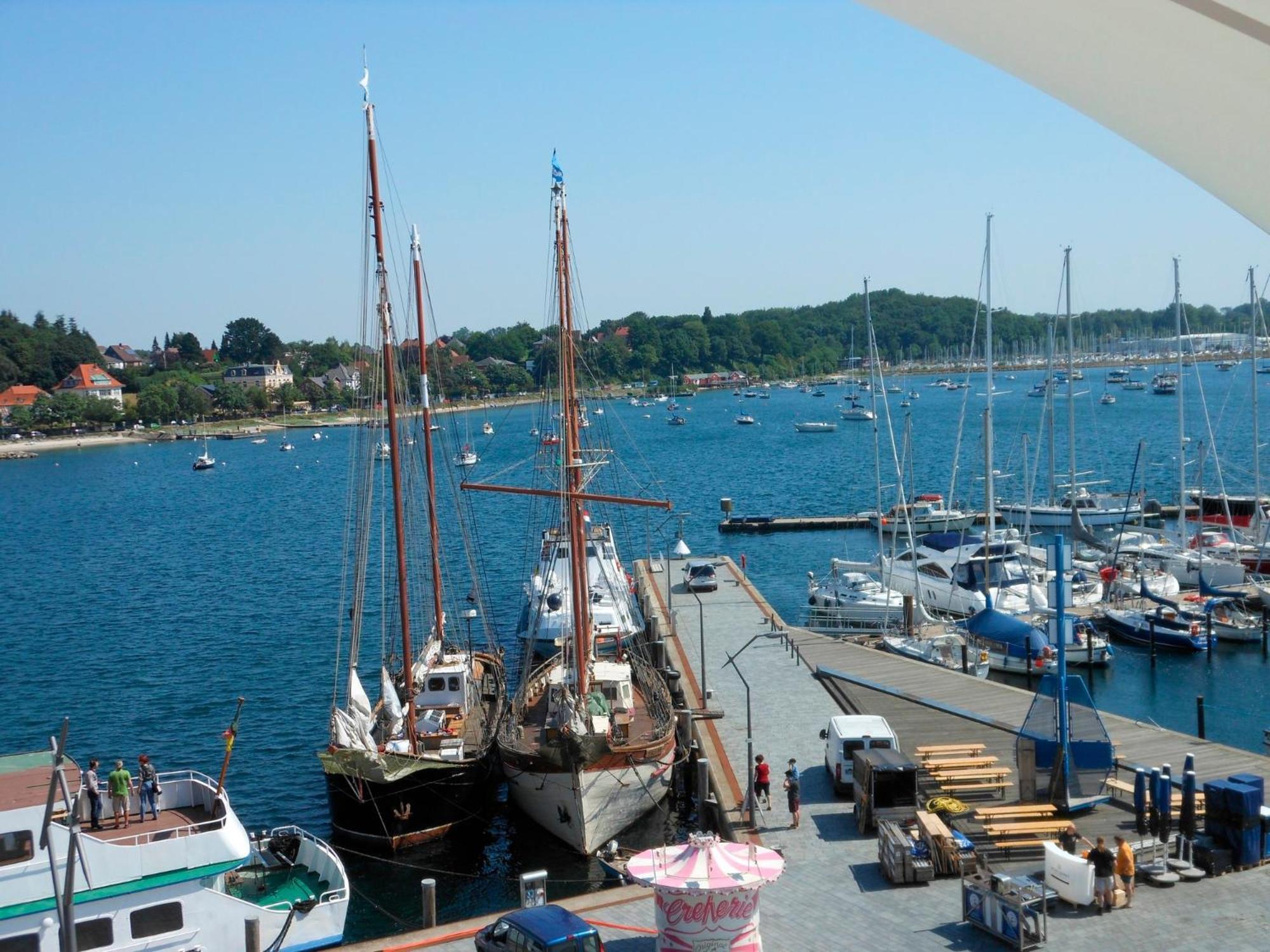 Apartment 42 "Segler", Mit Sauna, Blickrichtung Offene See Eckernförde Eksteriør billede
