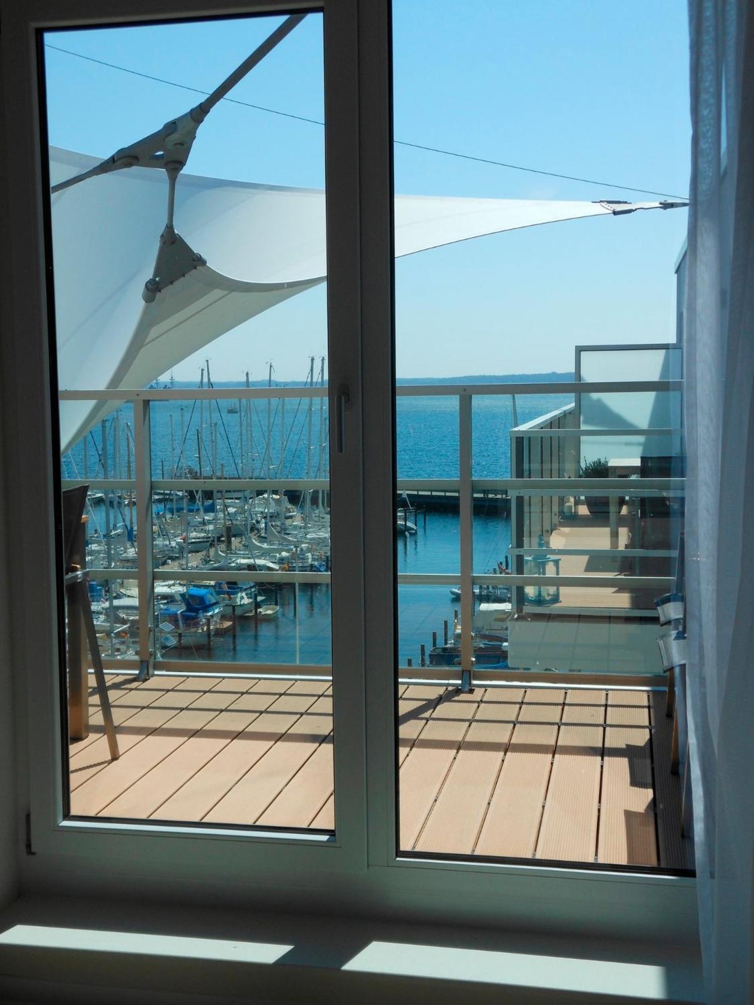Apartment 42 "Segler", Mit Sauna, Blickrichtung Offene See Eckernförde Eksteriør billede