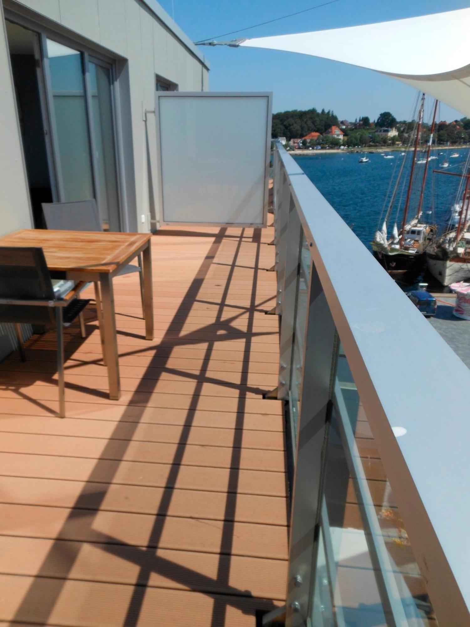 Apartment 42 "Segler", Mit Sauna, Blickrichtung Offene See Eckernförde Eksteriør billede